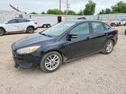 2016 Ford Focus Se Black vin: 1FADP3F29GL363998