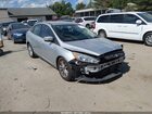 2016 Ford Focus Se Silver vin: 1FADP3F2XGL235995