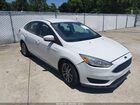 2017 Ford Focus Se White vin: 1FADP3F2XHL222732
