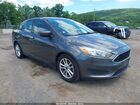 2018 Ford Focus Se Gray vin: 1FADP3F2XJL228262