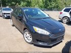 2018 Ford Focus Se Черный vin: 1FADP3FE3JL209451