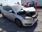 2016 Ford Focus Se Silver vin: 1FADP3FE5GL225675