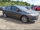 2017 Ford Focus Se Gray vin: 1FADP3FE5HL300506