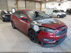 2016 Ford Focus Se Burgundy vin: 1FADP3FE7GL219263