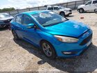 2016 Ford Focus Se Blue vin: 1FADP3FE8GL223984