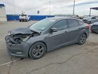 2017 Ford Focus Se Gray vin: 1FADP3FE8HL324959