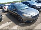 2017 Ford Focus Se Серый vin: 1FADP3FEXHL229769