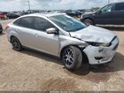 2017 Ford Focus Sel Silver vin: 1FADP3H24HL214316