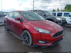 2017 Ford Focus Sel Red vin: 1FADP3H24HL295351