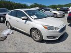 2018 Ford Focus Titanium White vin: 1FADP3J22JL253079