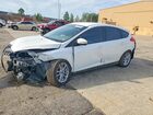 2017 Ford Focus Se White vin: 1FADP3K20HL286669