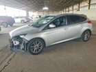 2016 Ford Focus Se Silver vin: 1FADP3K21GL283259