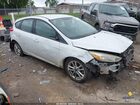2016 Ford Focus Se Белый vin: 1FADP3K22GL205959