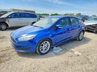 2018 Ford Focus Se Blue vin: 1FADP3K22JL222400