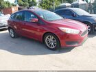 2016 Ford Focus Se Red vin: 1FADP3K23GL236248