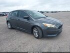 2018 Ford Focus Se Gray vin: 1FADP3K23JL328984