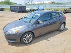 2018 Ford Focus Se Gray vin: 1FADP3K24JL203038