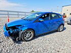 2016 Ford Focus Se Синий vin: 1FADP3K25GL253861