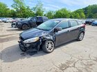 2017 Ford Focus Se Gray vin: 1FADP3K25HL267129