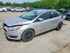 2018 Ford Focus Se Silver vin: 1FADP3K26JL280137