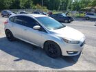 2016 Ford Focus Se Silver vin: 1FADP3K27GL225852