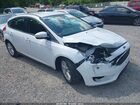2017 Ford Focus Se White vin: 1FADP3K28HL286175