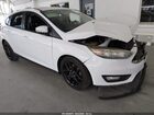 2016 Ford Focus Se White vin: 1FADP3K29GL239574