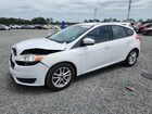 2016 Ford Focus Se White vin: 1FADP3K2XGL371386