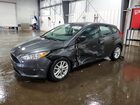 2017 Ford Focus Se Gray vin: 1FADP3K2XHL231582
