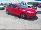 2017 Ford Focus Se Red vin: 1FADP3K2XHL248902