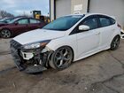 2017 Ford Focus St White vin: 1FADP3L96HL281259