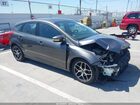 2018 Ford Focus Sel Gray vin: 1FADP3M24JL293319