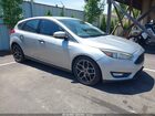 2017 Ford Focus Sel Silver vin: 1FADP3M25HL344305
