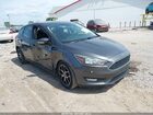 2017 Ford Focus Sel Gray vin: 1FADP3M29HL301263