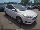 2016 Ford Focus Titanium Белый vin: 1FADP3N25GL322494