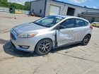 2017 Ford Focus Titanium Silver vin: 1FADP3N26HL345770