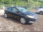 2016 Ford Focus Titanium Черный vin: 1FADP3N29GL298846