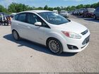 2016 Ford C-max Hybrid Sel White vin: 1FADP5BU6GL113671