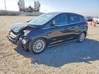 2016 Ford C-max Premium Sel Black vin: 1FADP5CU3GL105977