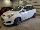 2017 Ford C-max Titanium White vin: 1FADP5FU0HL107697
