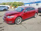 2017 Ford Taurus Limited Red vin: 1FAHP2J8XHG119455