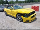 2017 Ford Mustang Ecoboost Premium Yellow vin: 1FATP8UH3H5302135