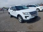 2018 Ford Explorer White vin: 1FM5K7B83JGC45116