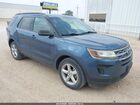 2018 Ford Explorer   Синий vin: 1FM5K7B84JGC45108