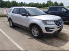2017 Ford Explorer   Gray vin: 1FM5K7B86HGC51616