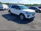 2018 Ford Explorer   White vin: 1FM5K7B87JGC39108