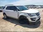 2017 Ford Explorer Xlt White vin: 1FM5K7D80HGC75195