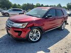 2018 Ford Explorer Xlt Maroon vin: 1FM5K7D80JGC22017