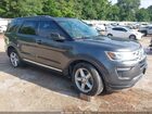 2019 Ford Explorer Xlt Gray vin: 1FM5K7D82KGA76737