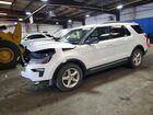 2019 Ford Explorer Xlt White vin: 1FM5K7D82KGB25757